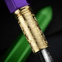 Ferris Wheel Press Batman Edition Marquise Fountain Pen & Ink Set - Joker (Special Edition)
