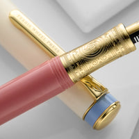 Ferris Wheel Press Masque Resin Fountain Pen & Ink Set - Coral