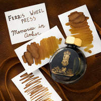 Ferris Wheel Press Memories in Amber - Ink Sample