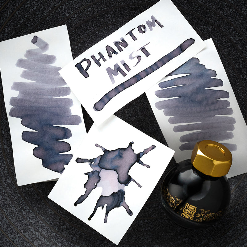 Ferris Wheel Press Phantom Mist - Ink Sample