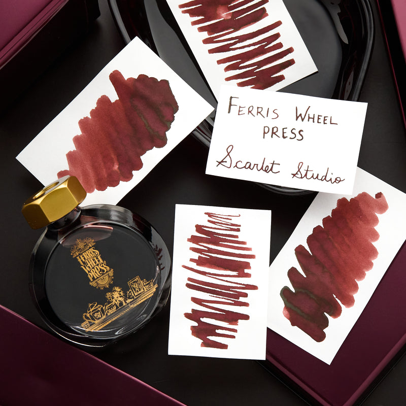 Ferris Wheel Press Scarlet Studio - Ink Sample