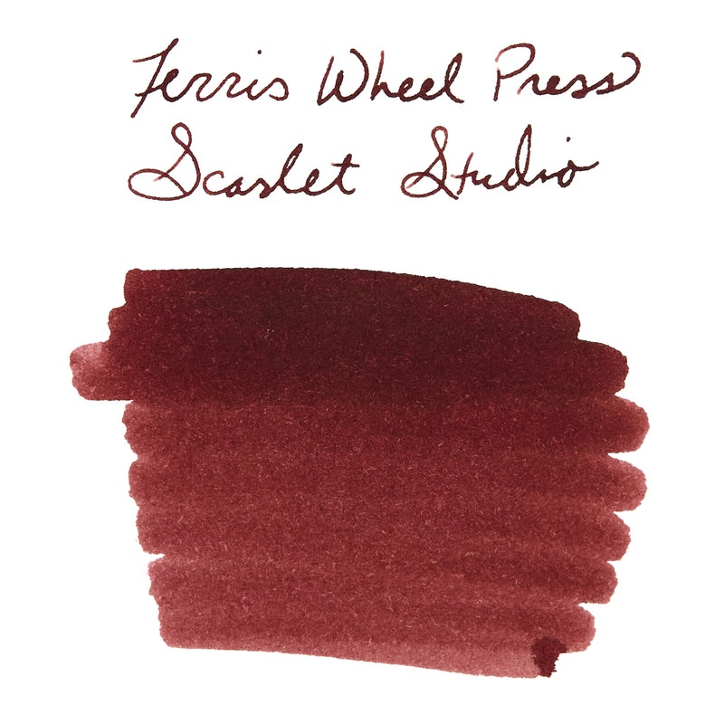 Ferris Wheel Press Scarlet Studio - Ink Sample