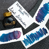 Ferris Wheel Press Silent Stillwater - Ink Sample