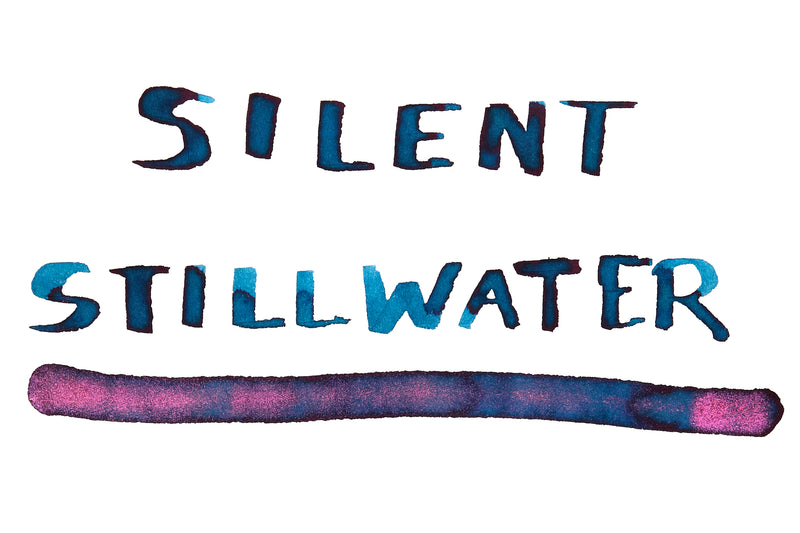 Ferris Wheel Press Silent Stillwater - Ink Sample