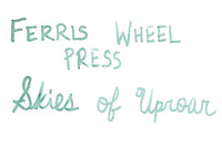 Ferris Wheel Press Skies of Uproar - 20ml Bottled Ink