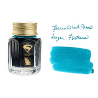 Ferris Wheel Press Superman Edition Marquise Fountain Pen & Ink Set - Fortress of Solitude
