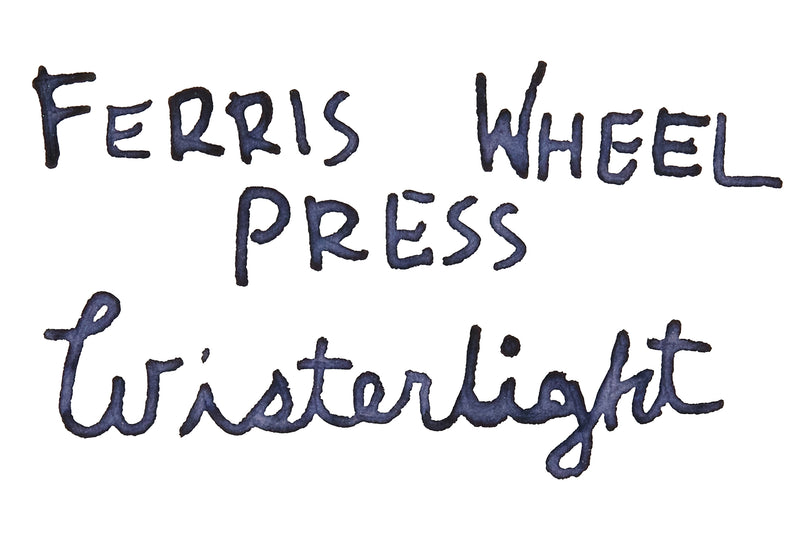 Ferris Wheel Press Wisterlight - Ink Sample