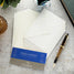 G. Lalo Vergé de France A5 Correspondence Set - White