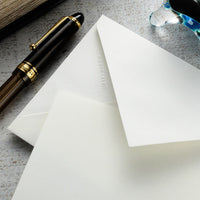 G. Lalo Vergé de France A5 Correspondence Set - White