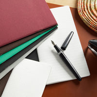 Goulet Notebook w/ 52gsm Tomoe River Paper - Passport TN, Blank