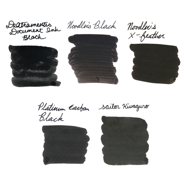 Black Water-Resistant Ink Sample Bundle