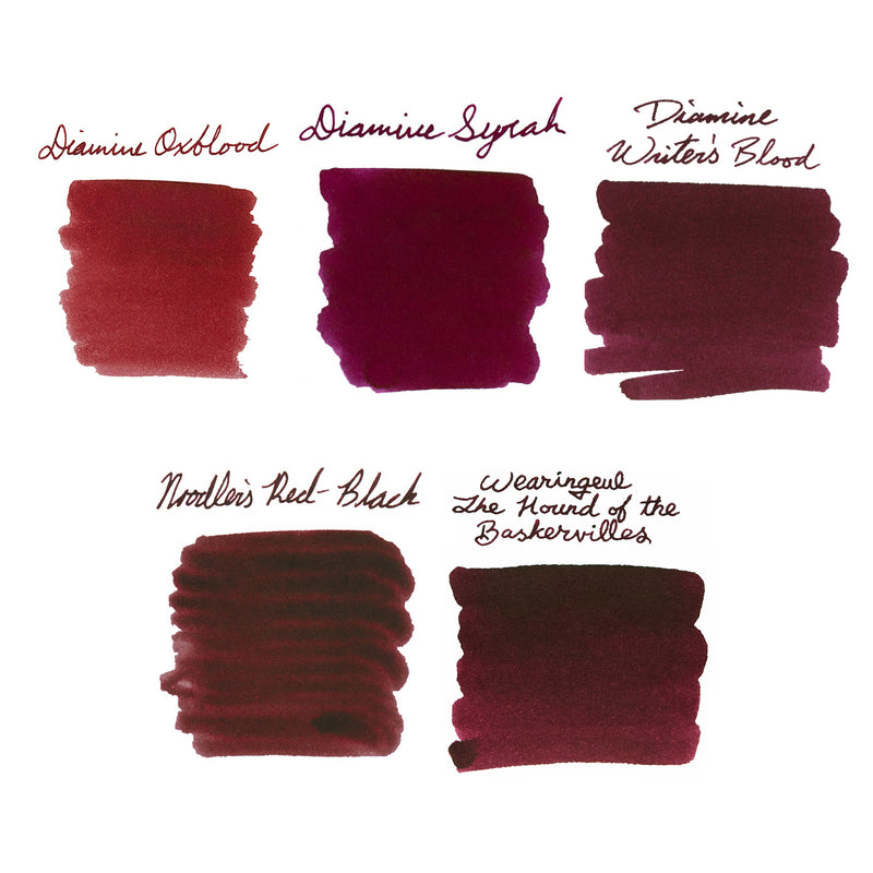 Burgundy Ink Sample Bundle