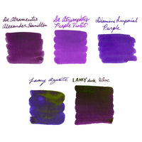 Deep/Vibrant Purple Ink Sample Bundle