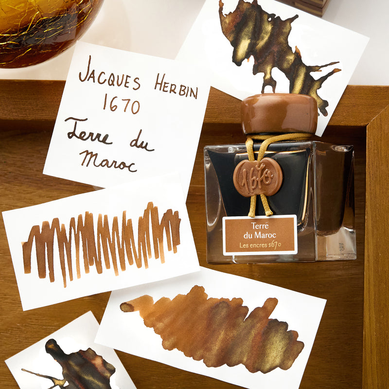 Jacques Herbin 1670 Terre du Maroc - Ink Sample
