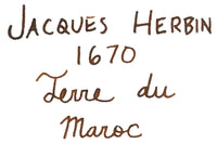 Jacques Herbin 1670 Terre du Maroc - Ink Sample