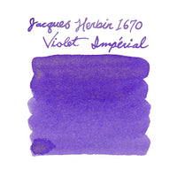 Jacques Herbin 1670 Violet Imperial - Ink Sample