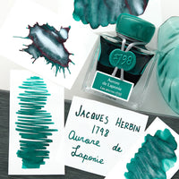 Jacques Herbin 1798 Aurore de Laponie - Ink Sample