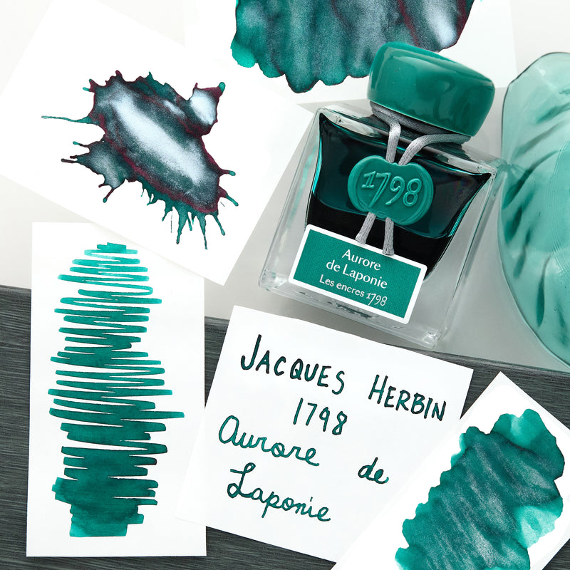 Jacques Herbin 1798 Aurore de Laponie - Ink Sample