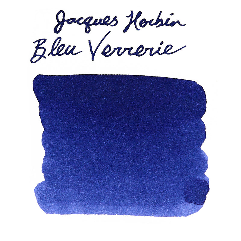 Jacques Herbin Bleu Verrerie - Ink Sample