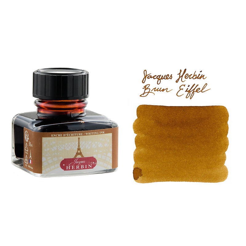 Jacques Herbin Brun Eiffel - 30ml Bottled Ink