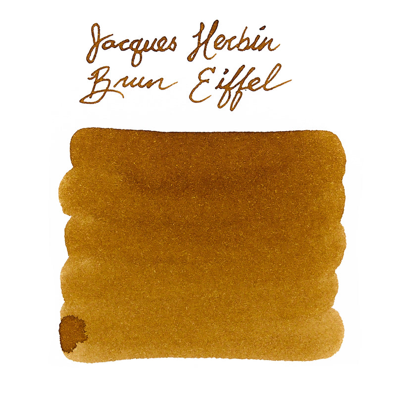 Jacques Herbin Brun Eiffel - Ink Sample