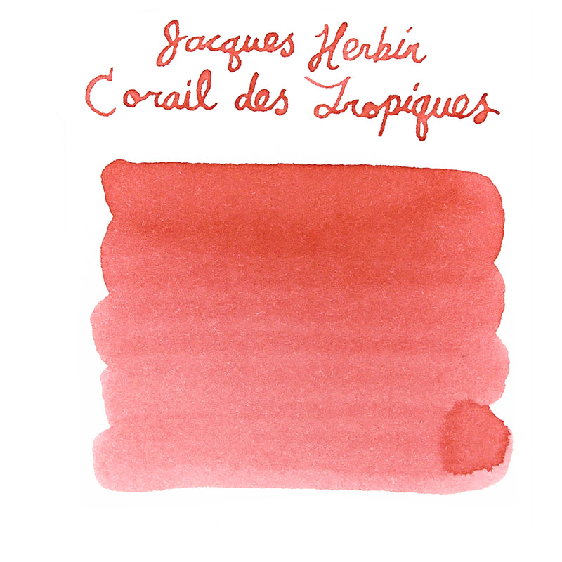 Jacques Herbin Corail des Tropiques - Ink Sample