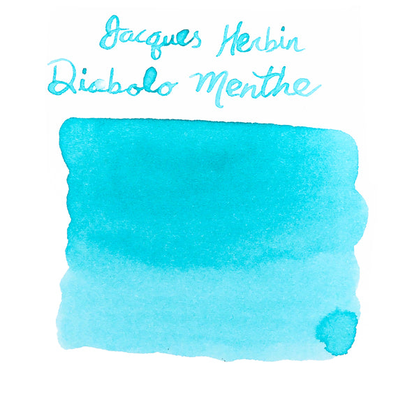 Jacques Herbin Diabolo Menthe ink swab