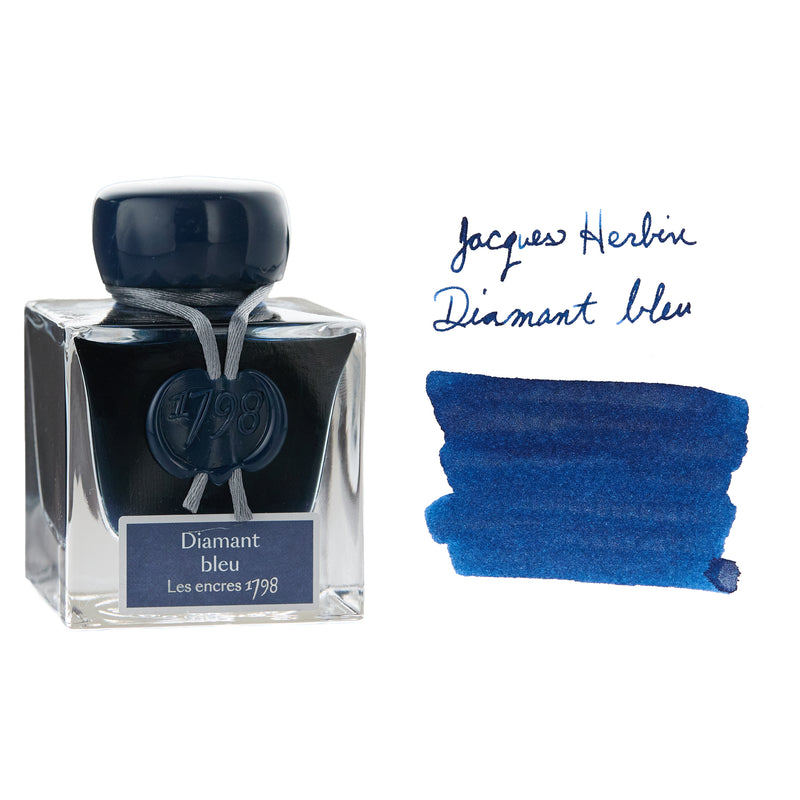 Jacques Herbin 1798 Diamant Bleu - 50ml Bottled Ink