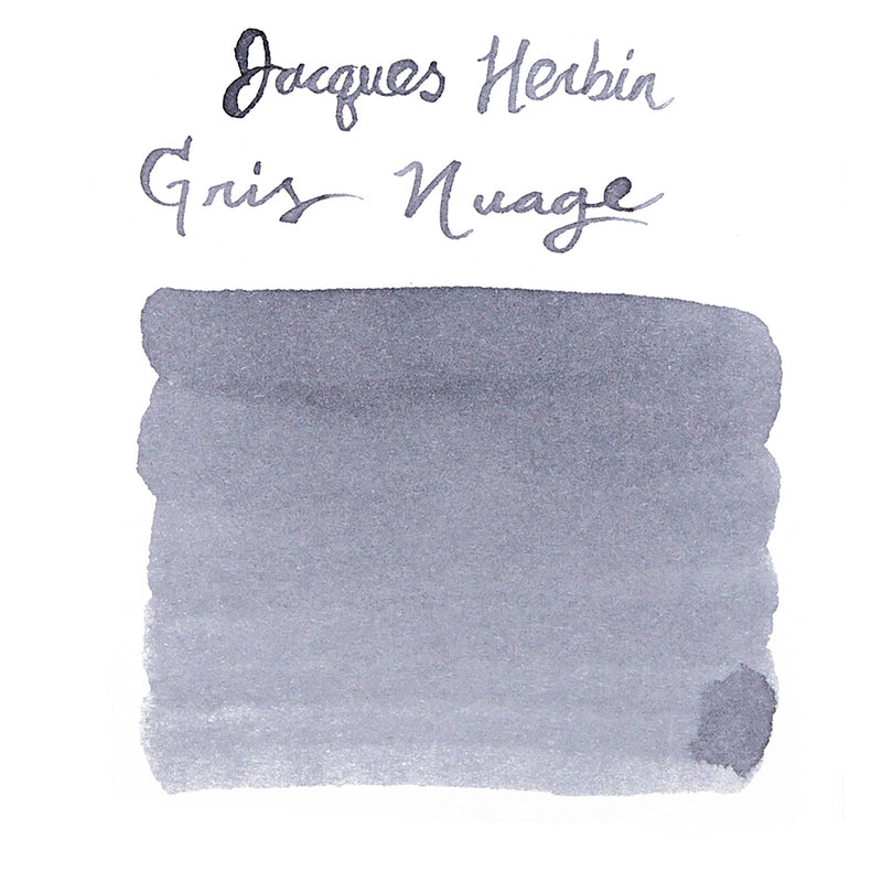 Jacques Herbin Gris Nuage - Ink Sample
