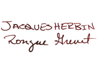 Jacques Herbin Rouge Grenat - Ink Sample