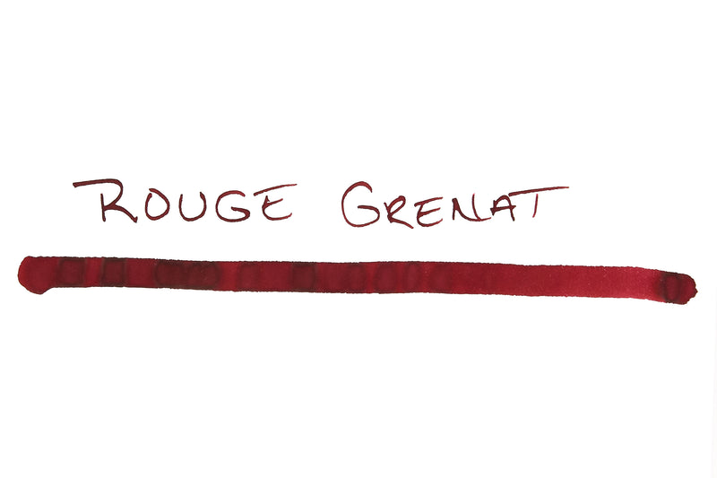 Jacques Herbin Rouge Grenat - Ink Sample