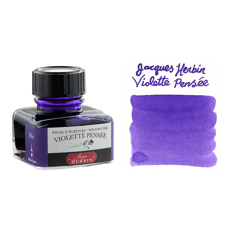 Jacques Herbin Violette Pensee - 30ml Bottled Ink