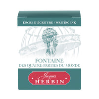 Jacques Herbin Fontaine des Quatre-Parties Du Monde - 30ml Bottled Ink