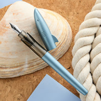 Jinhao 993 Shark Fountain Pen - Matte Blue (#5 Nib)