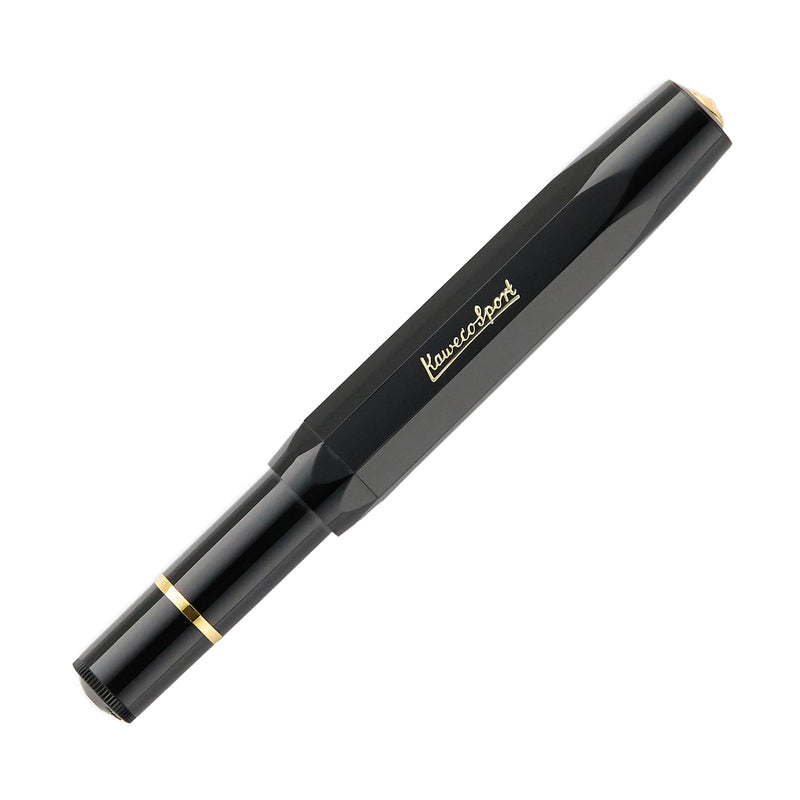 Kaweco Piston Sport Fountain Pen - Black