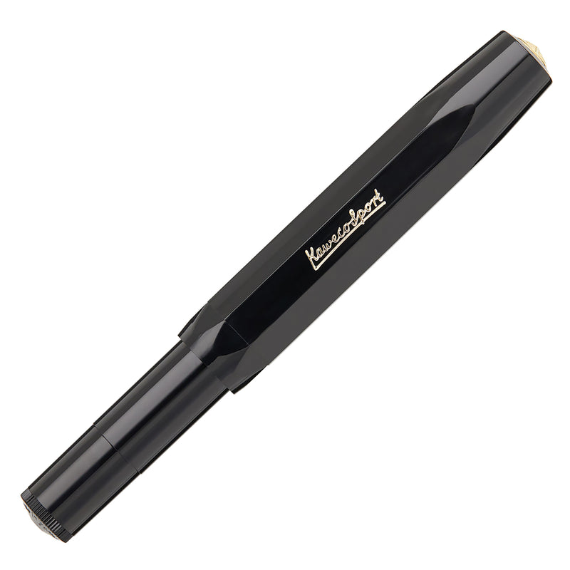 Kaweco Piston Sport Fountain Pen - Black