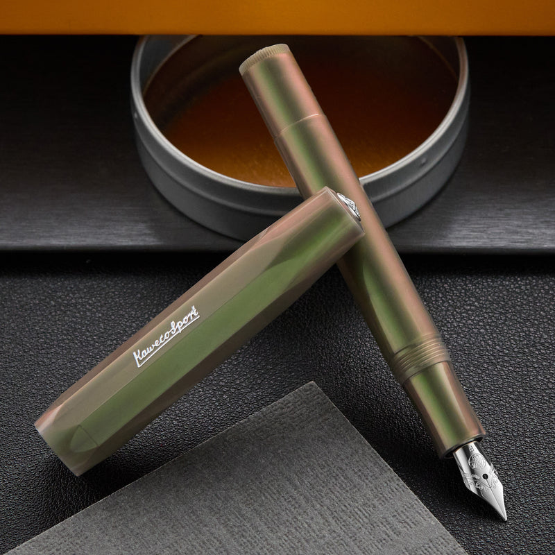 Kaweco Lunar Sport Fountain Pen - Shadow Green