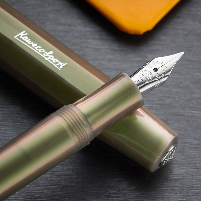 Kaweco Lunar Sport Fountain Pen - Shadow Green