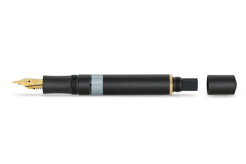 Kaweco Piston Sport AL Fountain Pen Starter Set - Black