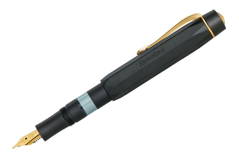 Kaweco Piston Sport AL Fountain Pen Starter Set - Black