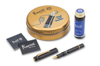 Kaweco Piston Sport AL Fountain Pen Starter Set - Black