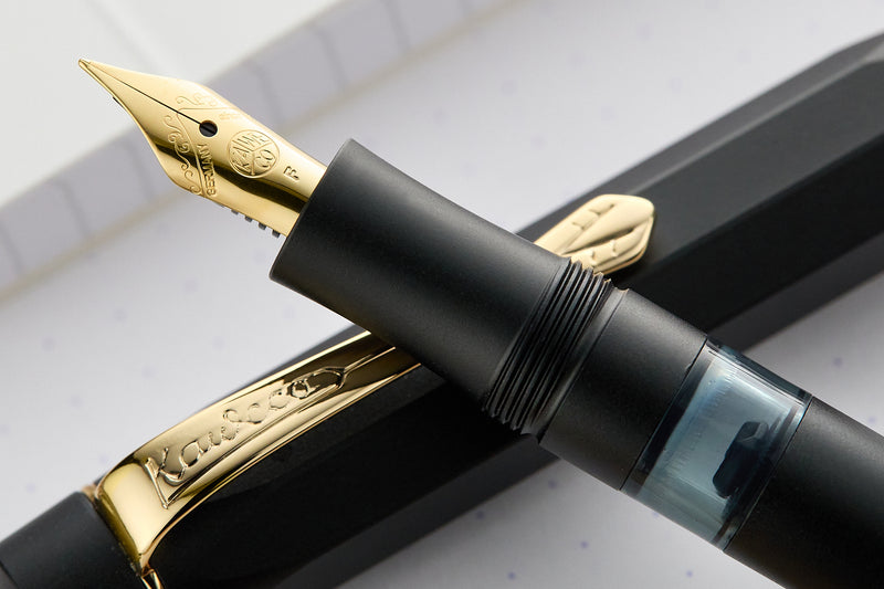 Kaweco Piston Sport AL Fountain Pen - Black