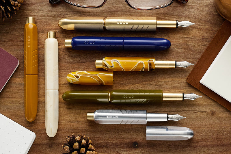 Kolo Tino Fountain Pen - Acrylic Albert Blue