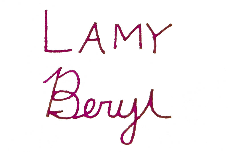 LAMY beryl - Ink Sample