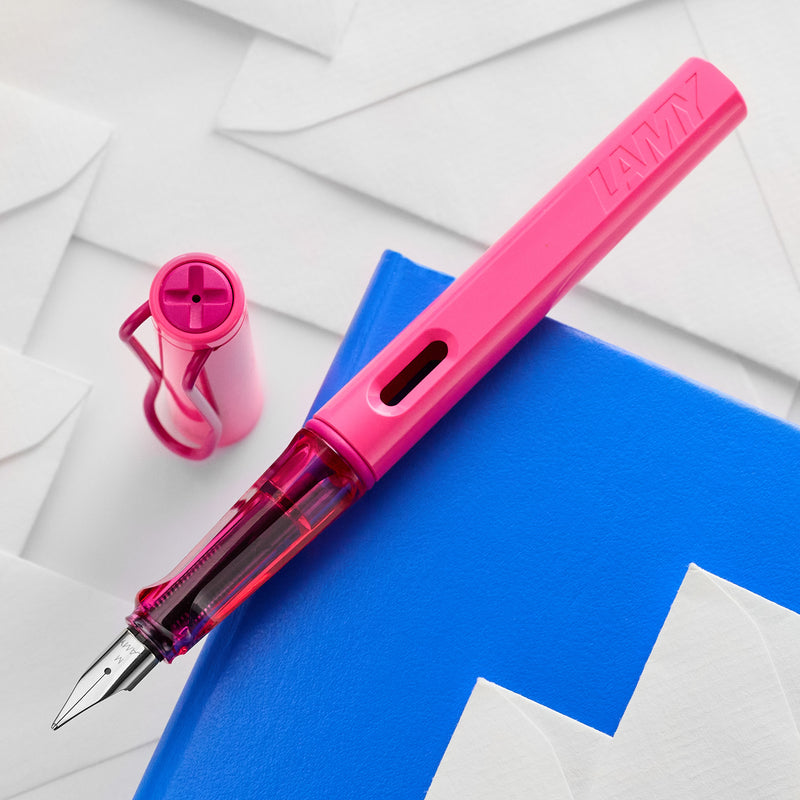 LAMY safari Fountain Pen - neonpink (Special Edition)