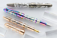 Laban Skeleton Fountain Pen - Rose Gold