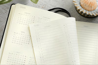 Leuchtturm1917 Medium A5 2027 Weekly Planner & Notebook - Dusty Rose, Lined