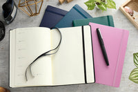 Leuchtturm1917 Medium A5 2027 Weekly Planner & Notebook - Dusty Rose, Lined