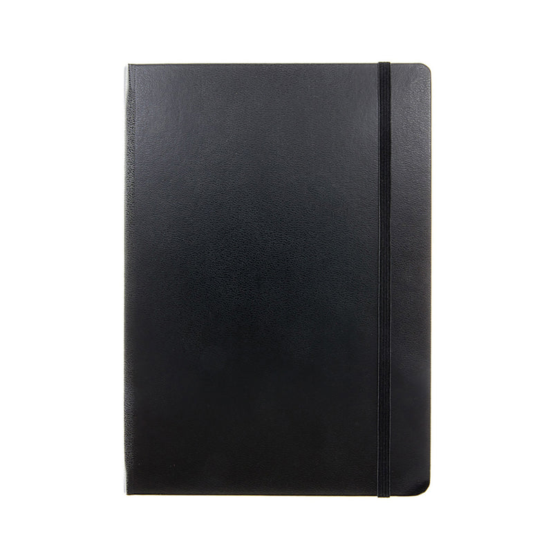 Leuchtturm1917 Medium A5 2027 Weekly Planner & Notebook - Black, Lined