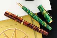 Magna Carta Mag 600 Fountain Pen - Red/Golden